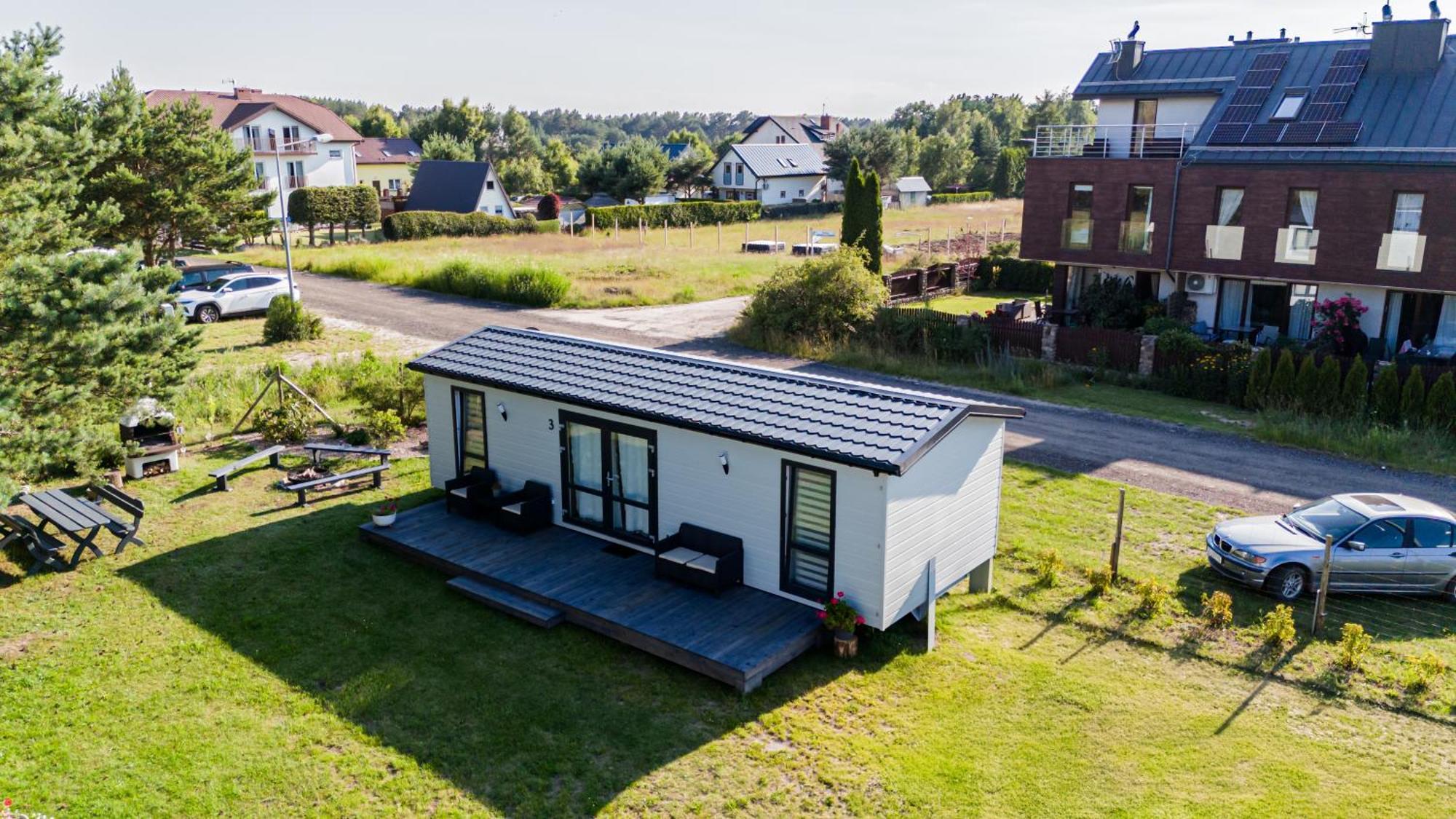 "Agus" Komfortowe I Nowczesne Domki W Cichej Okolicy Niedaleko Plazy Ostrowo  Exterior foto
